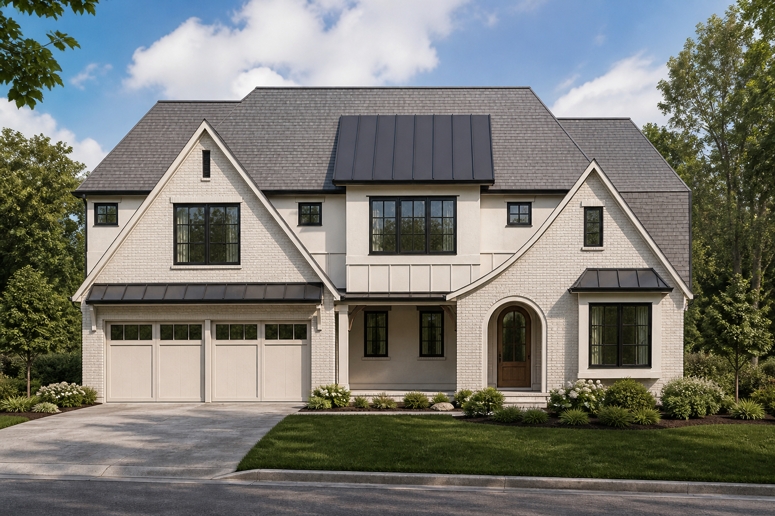 White Brick Manor exterior rendering